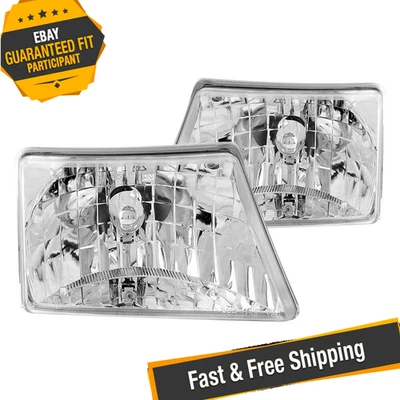 Faros euro cromados Anzo 111037 para Ford Ranger 1998-2000 Foto 1 de 4