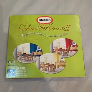 Glidden: Color @ Home II Virtual Paint Software PC CD-ROM for Windows 98/ME/ - Picture 1 of 4