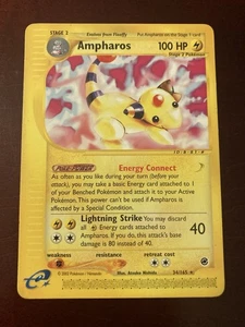 Ampharos 34/165 Expedition Non Holo Rare Pokemon TCG Karte - Bild 1 von 2