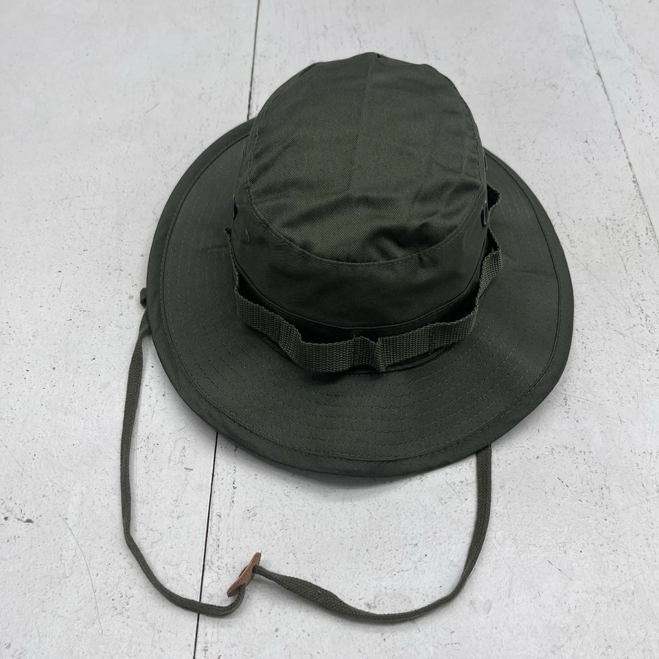 Chapéu militar Rothco verde oliva drab leve Boonie adulto tamanho 6 3/4 novo  - Imagem 1 de 4
