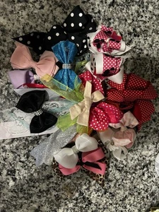 Lot Of 15 Hair Bows For Girls - Picture 1 of 4