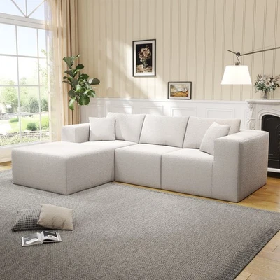 Sofá combinado gratuito sofá en forma de L hágalo usted mismo sofá seccional chaise salón tatami Foto 1 de 4