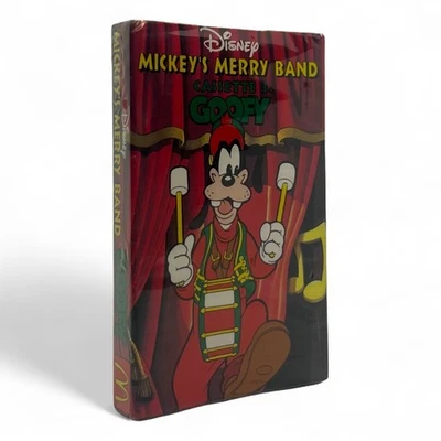 Vintage Mickey's Merry Band Cassette 3 - Goofy [McDonald's, 1995] - New & Sealed - Image 1 of 4