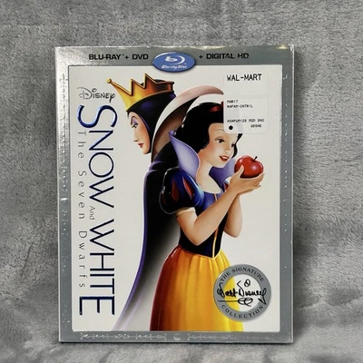 Snow White and the Seven Dwarfs (Blu-ray + DVD) Disney Signature Collection NEW - Image 1 of 4
