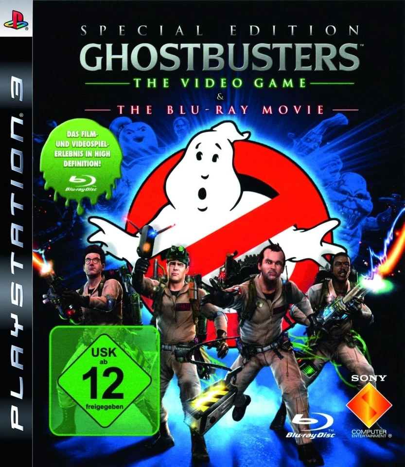 PS3 - Ghostbusters + Blu-ray Film DE/EN mit OVP sehr guter Zustand - Bild 1 von 1