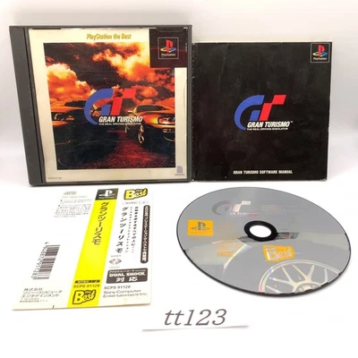 Gran Turismo GT Sony PlayStation PS1 the Best Game Soft Japanese tt123 - Image 1 of 4