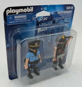 PLAYMOBIL 5816 Duo Pack Policía con Gángster Policía Criminal NUEVO - Imagen 1 de 10