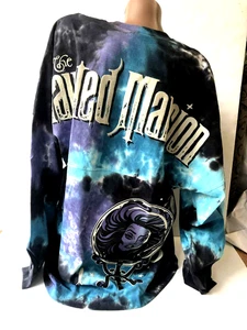 Disney Haunted Mansion Madame Leota Spirit Trikot Erwachsene leuchtend im Dunkeln Batik Neu mit Etikett - Bild 1 von 7