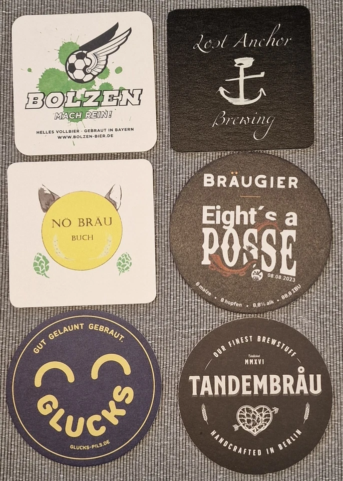 Microcervecería Hobbybrauer GHB - 6 tapas de cerveza BERLÍN - Imagen 1 de 1