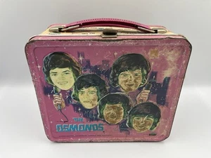 Vintage The Osmonds 1973 Metal Lunchbox Aladdin Donnie Osmond and brothers - Picture 1 of 8