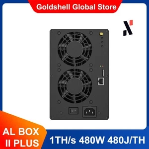 Neu erschienen Goldshell AL Box II Plus 1TH/s 480W ALPH Miner ASIC ALEPHIUM Mining - Bild 1 von 6