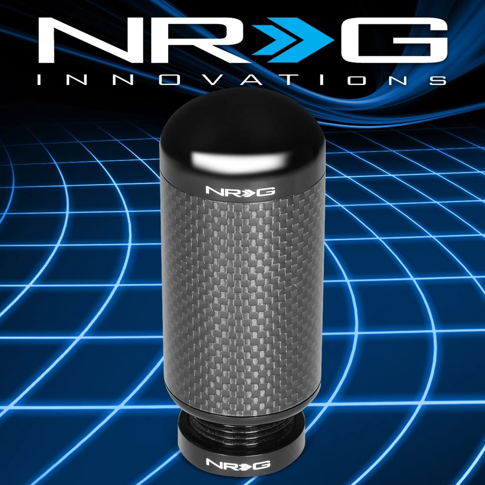 NRG Innovations SK-550CF-2 M10 x 1.5 Adjustable Manual Shift Knob Replacement - Image 1 of 4
