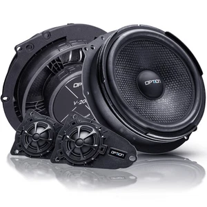 Lautsprecher für VW T5/T6 Frontsystem Plug & Play Bulli Boxen | OPTION - Bild 1 von 5