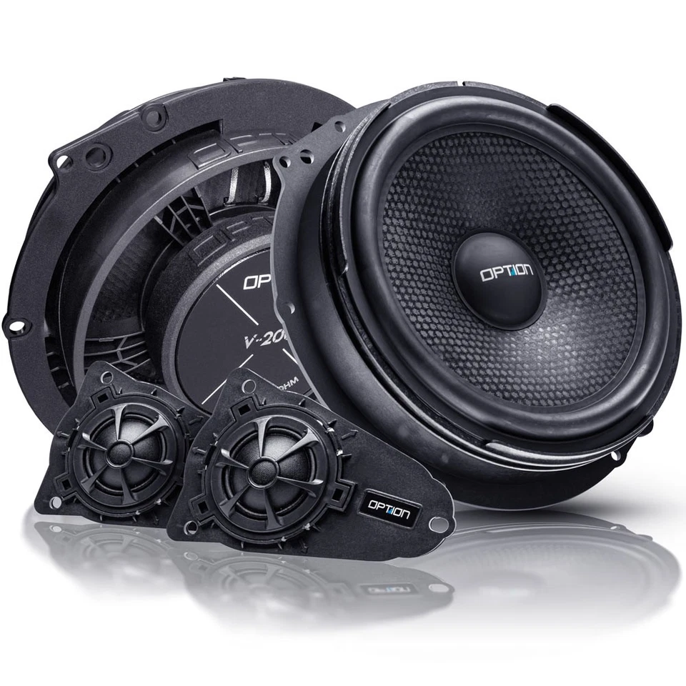 Lautsprecher für VW T5/T6 Frontsystem Plug & Play Bulli Boxen | OPTION - Bild 1 von 4