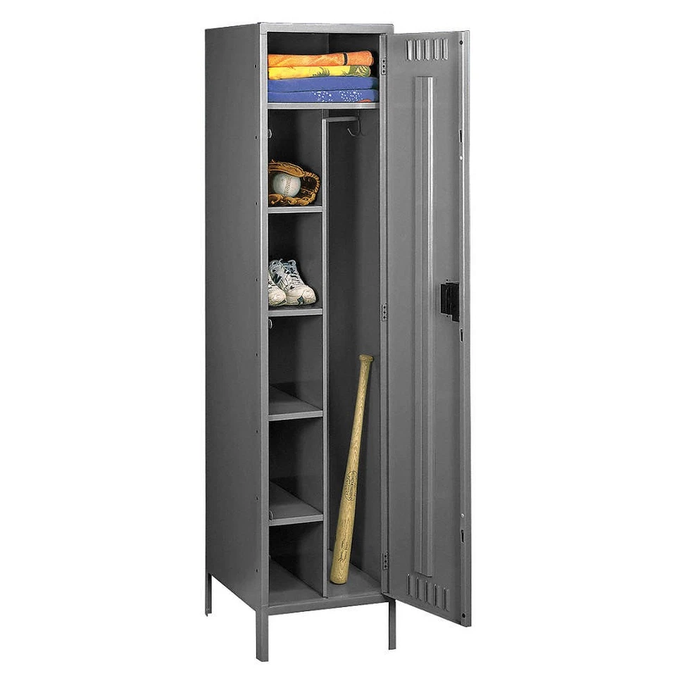 TENNSCO CMS-242172-1MG Lckr,1x1Lckr,Md Gray,78"x24"x21",Assm 5MDR6 - Image 1 of 1