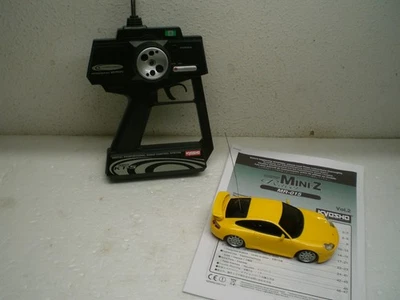 KYOSHO Mini-z Porsche 911 GT3 Gelb RTR Selten Rar Neuwertig - Bild 1 von 4