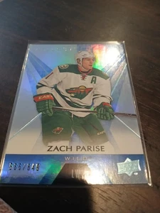 2016-17 Upper Deck Trilogy Zach Parise 566/849 Card #39 Minnesota Wild - Picture 1 of 1
