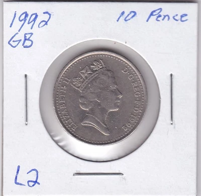 1992 Great Britain 10 Pence L2 - Image 1 of 4