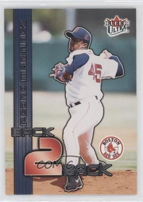 Fleer Ultra Back 2003 2 traseros/1000 Pedro Martínez #13B2B patio Foto 1 de 2