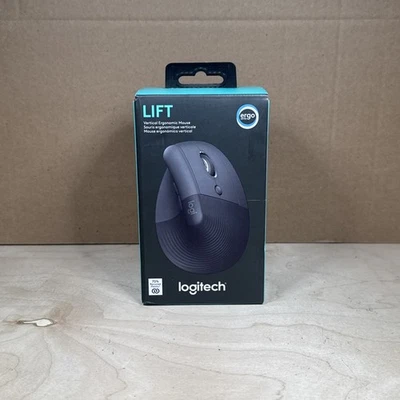 Logitech Lift Wireless Vertical Ergonomic Mouse NEW 910-007293 - Image 1 of 4