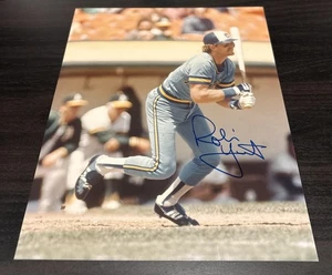 ROBIN YOUNT SIGNED AUTOGRAPHED 8x10 Color PHOTO MILWAUKEE BREWERS HOF - Picture 1 of 2