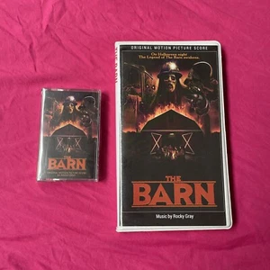 The Barn Horror Movie Cassette Motion Picture Score Signed Rocky Gray #8/25 OST - Picture 1 of 10