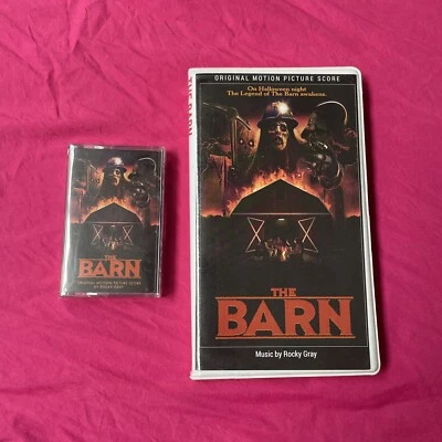 The Barn Horror Movie Cassette Motion Picture Score Signed Rocky Gray #8/25 OST - Image 1 of 4