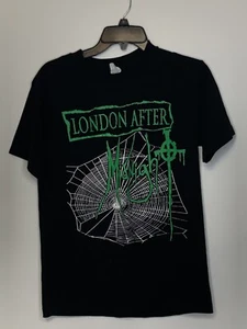 Camiseta negra London After Midnight Camiseta Top Camiseta Gótica Rock Punk Y2K Camisa Pequeña - Imagen 1 de 7