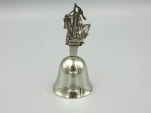 CAMPANA DE METAL CON ASA DE BARCO 3,5" - Imagen 1 de 5