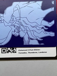Enhanced 2p.k Blister Tornadus Thundurus Landorus POKEMON PTCGO Code Card - Picture 1 of 2