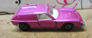 Vintage 1969 MatchBox “Lotus Europa” Series No.5 Met.Pink Die Cast Car Original - Picture 1 of 9
