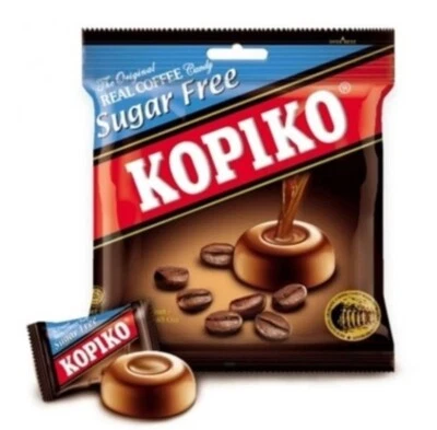 20packs KOPIKO Sugar Free Coffee Hard Candy Original Real Coffee 75g FREE SHIP - Image 1 of 4