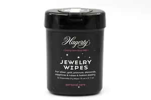 Hagerty Jewelry Wipes Salviette Rimuovi Sporco Gioeilli-Oro-Argento-Diamanti - Foto 1 di 5