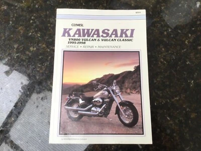 KAWASAKI VN800 VULCAN & VULCAN CLASSIC 95 to 98 SERVICE REPAIR MANUAL BY CLYMER - Image 1 of 4