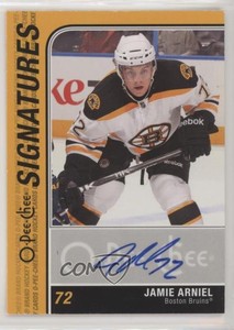 2011-12 O-Pee-Chee Signatures Jamie Arniel #OS-JA Auto