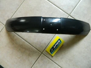 UNIVERSAL TRIALS FRONT MUDGUARD MODERN SHAPE BLACK - Picture 1 of 1