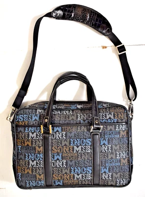 Missoni Sport Laptop Bag Messenger Zip Crossbody Double Handle Brighton Strap - Image 1 of 4