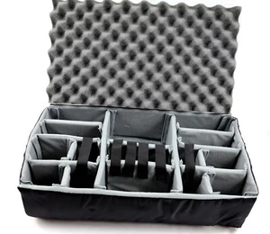 New 2025 Expanded Grey Padded Dividers fits your Pelican 1510 case with Lid foam - Picture 1 of 2