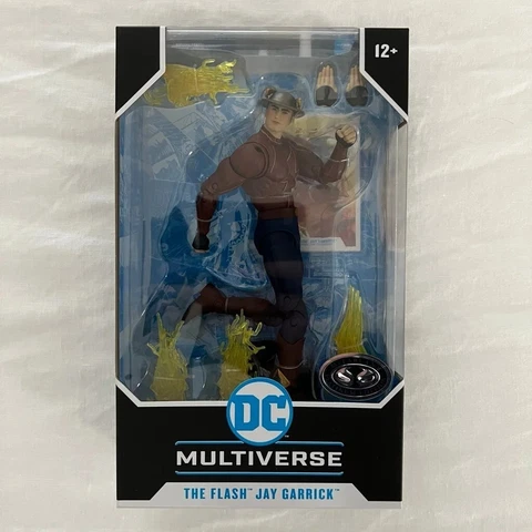 McFarlane Toys DC Multiverse The Flash Jay Garrick Platinum Chase Variant Cover