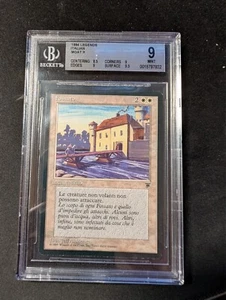 Mtg Moat Italian Legends Fossato Graded PSA 9 - Picture 1 of 1