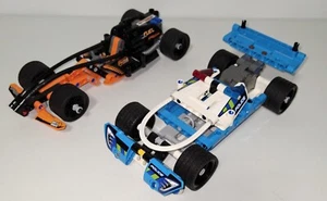 Lego Technic Pull Back Racers Polizeiverfolgung 42091 & Black Champion Racer42026 - Bild 1 von 5