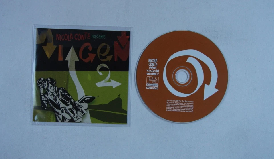 Nicola Conte Viagem Vol. 2  UK Advance CD 2009 MPB Samba Bossanova Latin Jazz - Bild 1 von 1