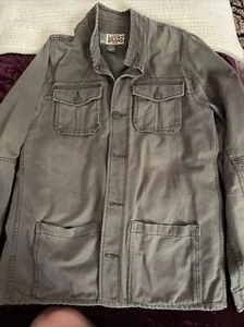 Men’s Soft Green Utility Jacket Sz M Hunting Or Dress Lucky Brand - Picture 1 of 13