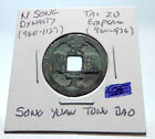 960AD CHINESE Northern Song Dynasty Antique TAI ZU Cash Coin of CHINA i75360