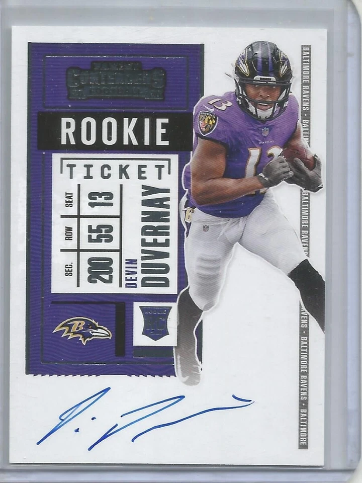 Devin Duvernay 2020 Panini Contenders Autograph Rookie - Image 1 of 1