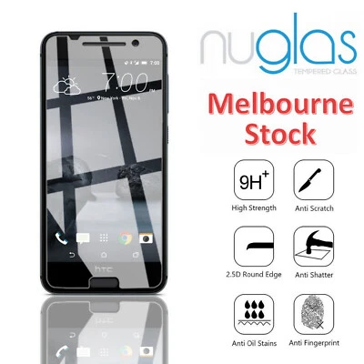 For HTC One A9 NUGLAS Tempered Glass Screen Protector Superior Protection  - image 1 of 4