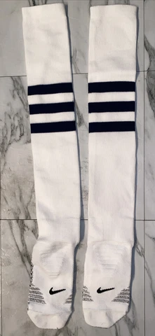 NEW NIKE Grip Indianapolis Colts NFL Football Team Issued Game Socks Size LG Cover