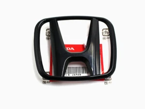 New FOR Honda 2018-2024 Odyssey GLOSS Black EMBLEM BADGE REAR - Foto 1 di 6