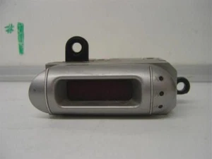 01 TIBURON DASH CLOCK DISPLAY W/ SILVER TRIM BEZEL 35332 - Imagen 1 de 2