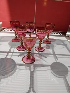 Vintage Rubinbrille - Bild 1 von 6